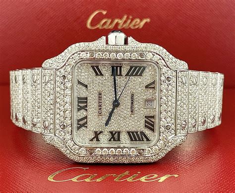 cartier watch diamonds